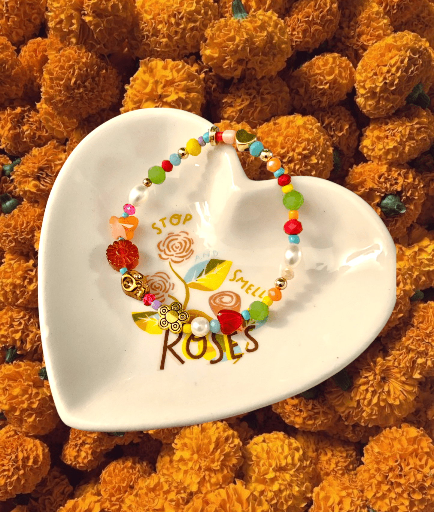 Sugar Skull Por Vida Bracelet ilaments Jewelry