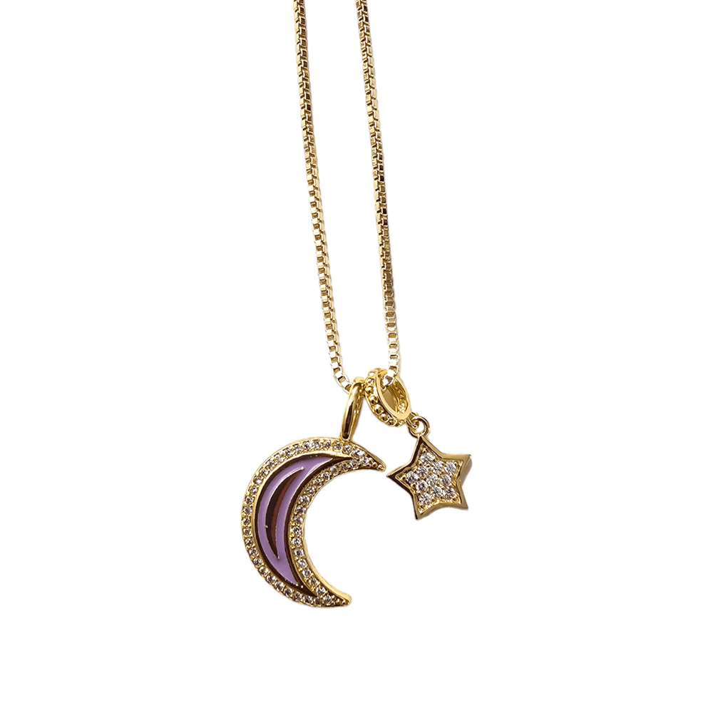 Luna Lavendar Necklace