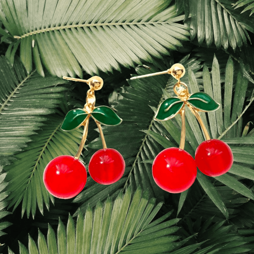 Cherries Earrings