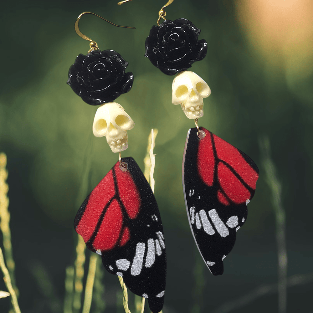 Monarca Muertos Earrings