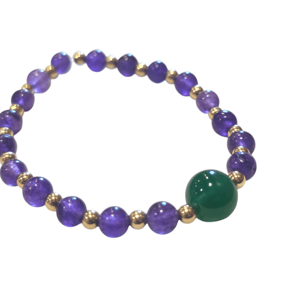 Amethyst Prosperity Bracelet