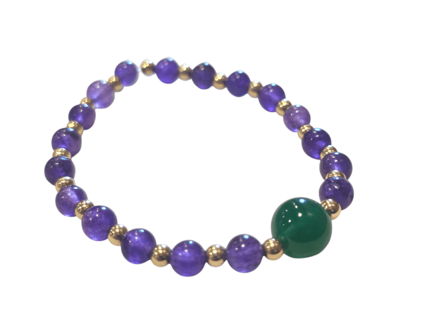 Amethyst Prosperity Bracelet