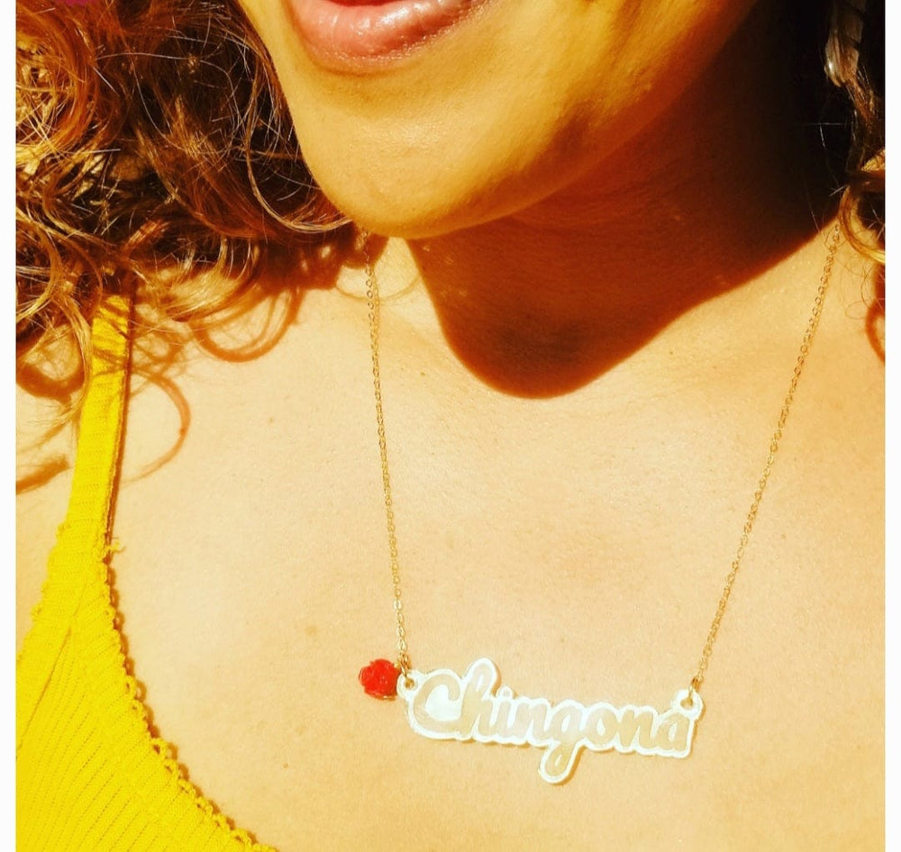 Chingona Charm Necklace