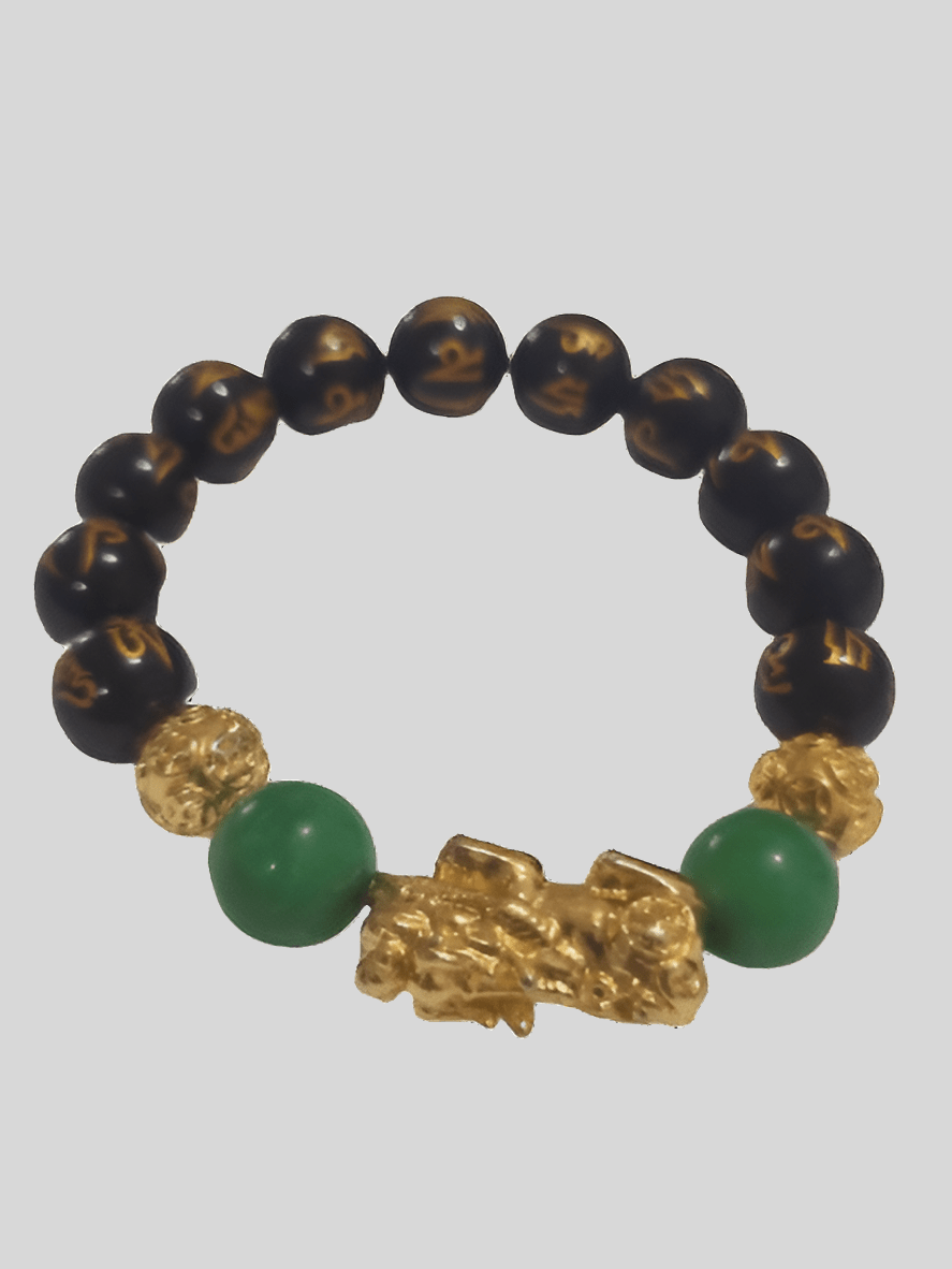 Feng Shui Jade Good Luck Bracelet