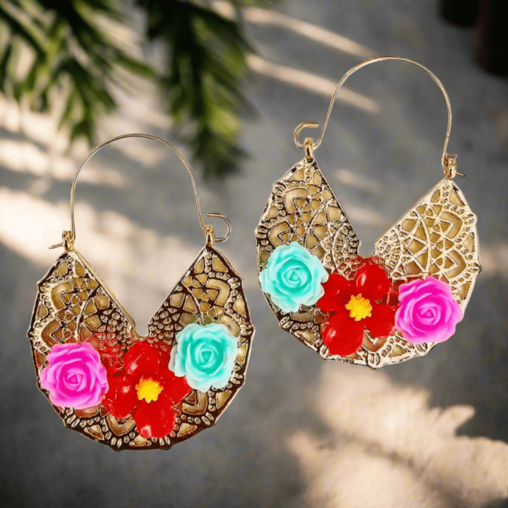 Floral Arracada Earrings