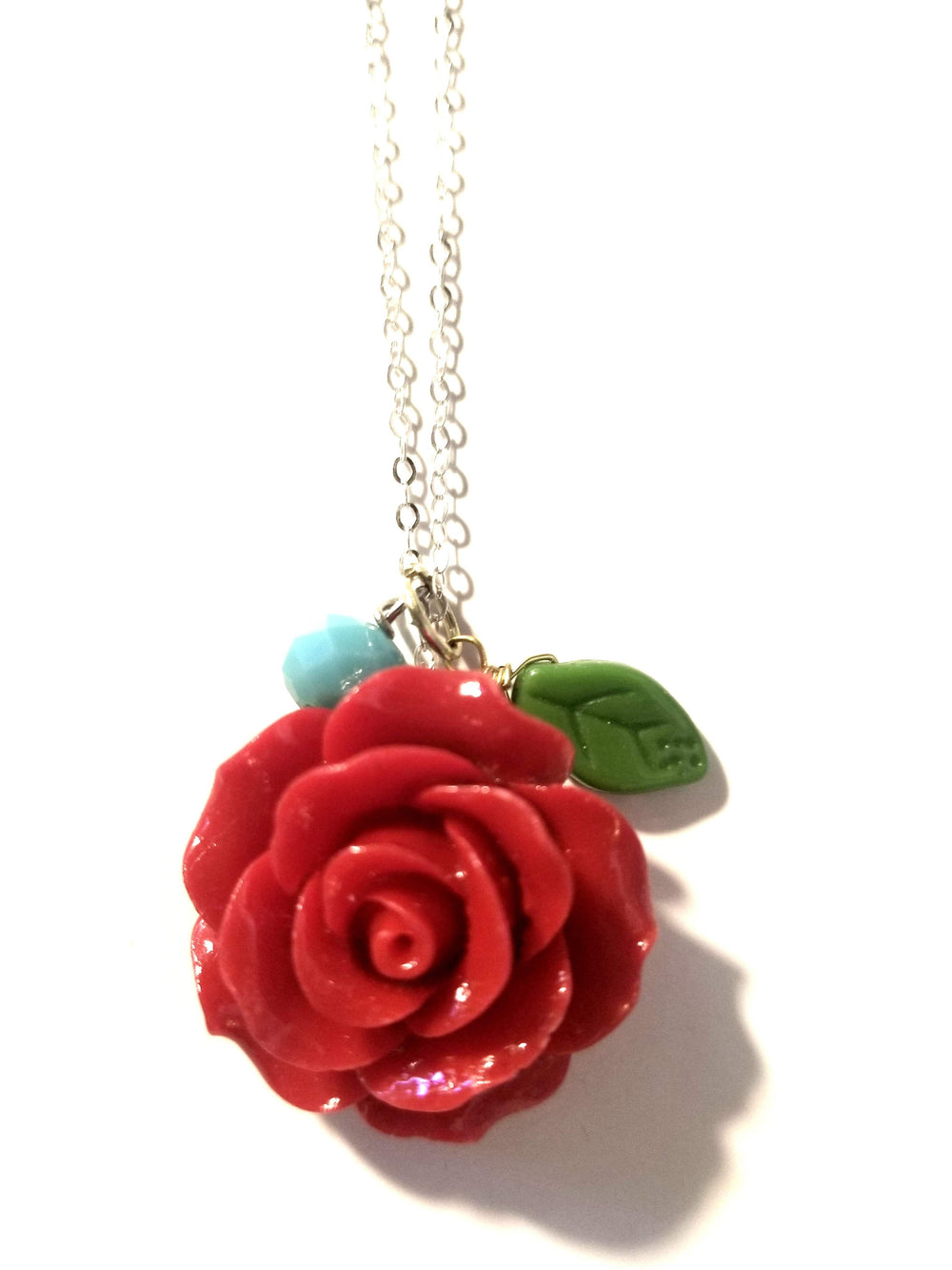 Rose Charm Necklace