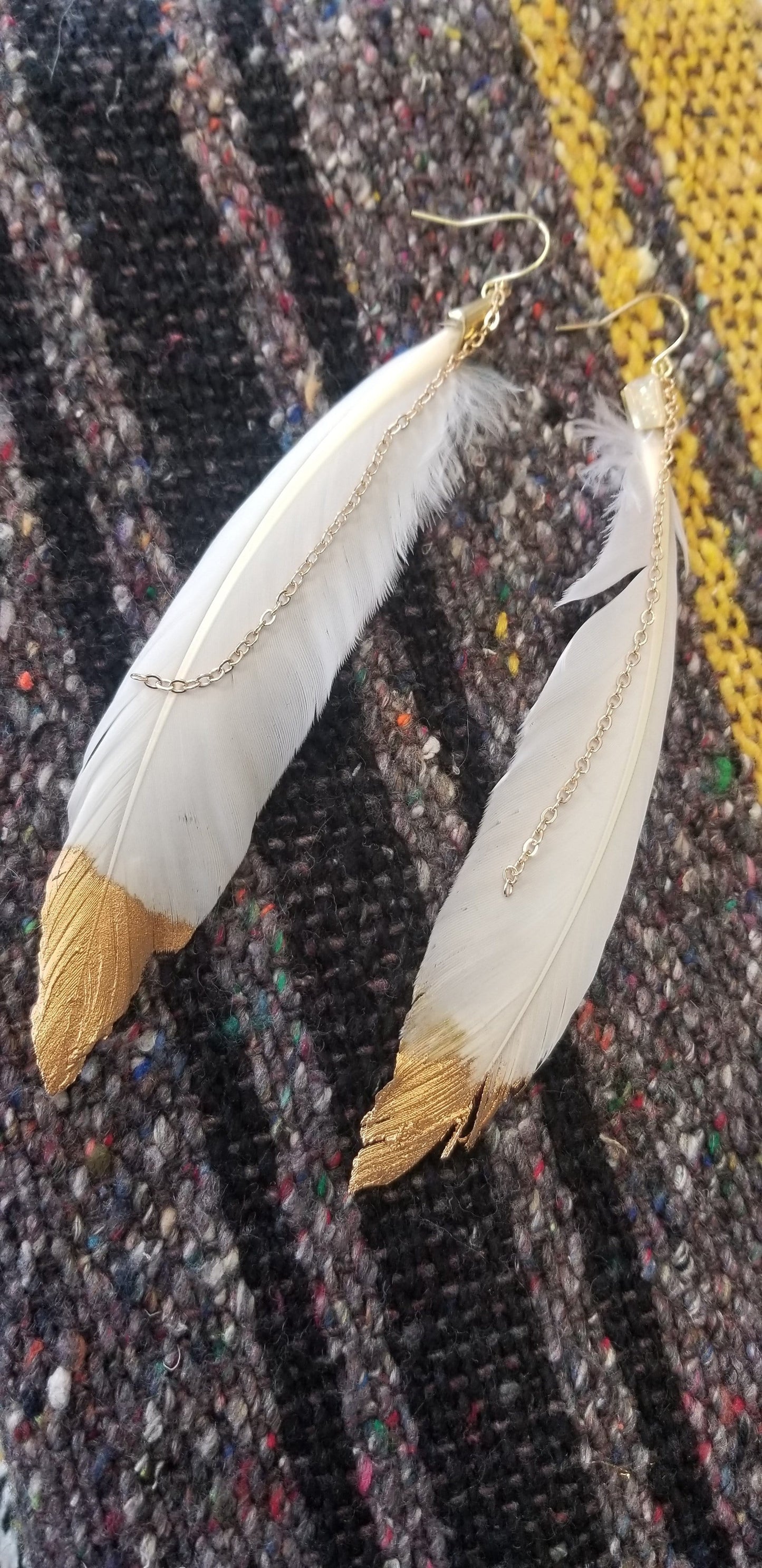 Wisdom Feather Earrings