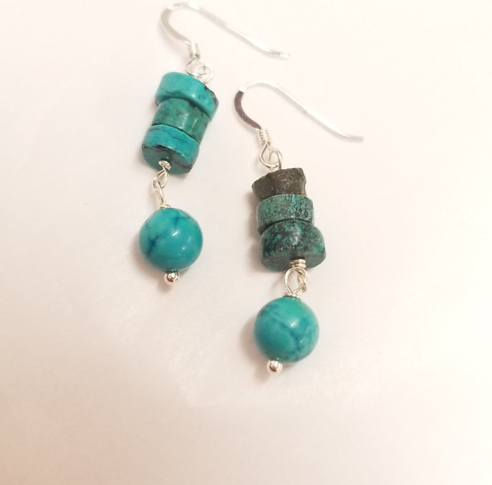 Turquoise Drip Earrings