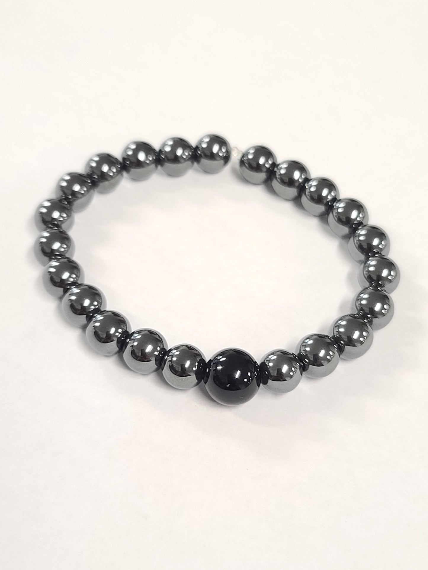 Hematite Onyx Bracelet