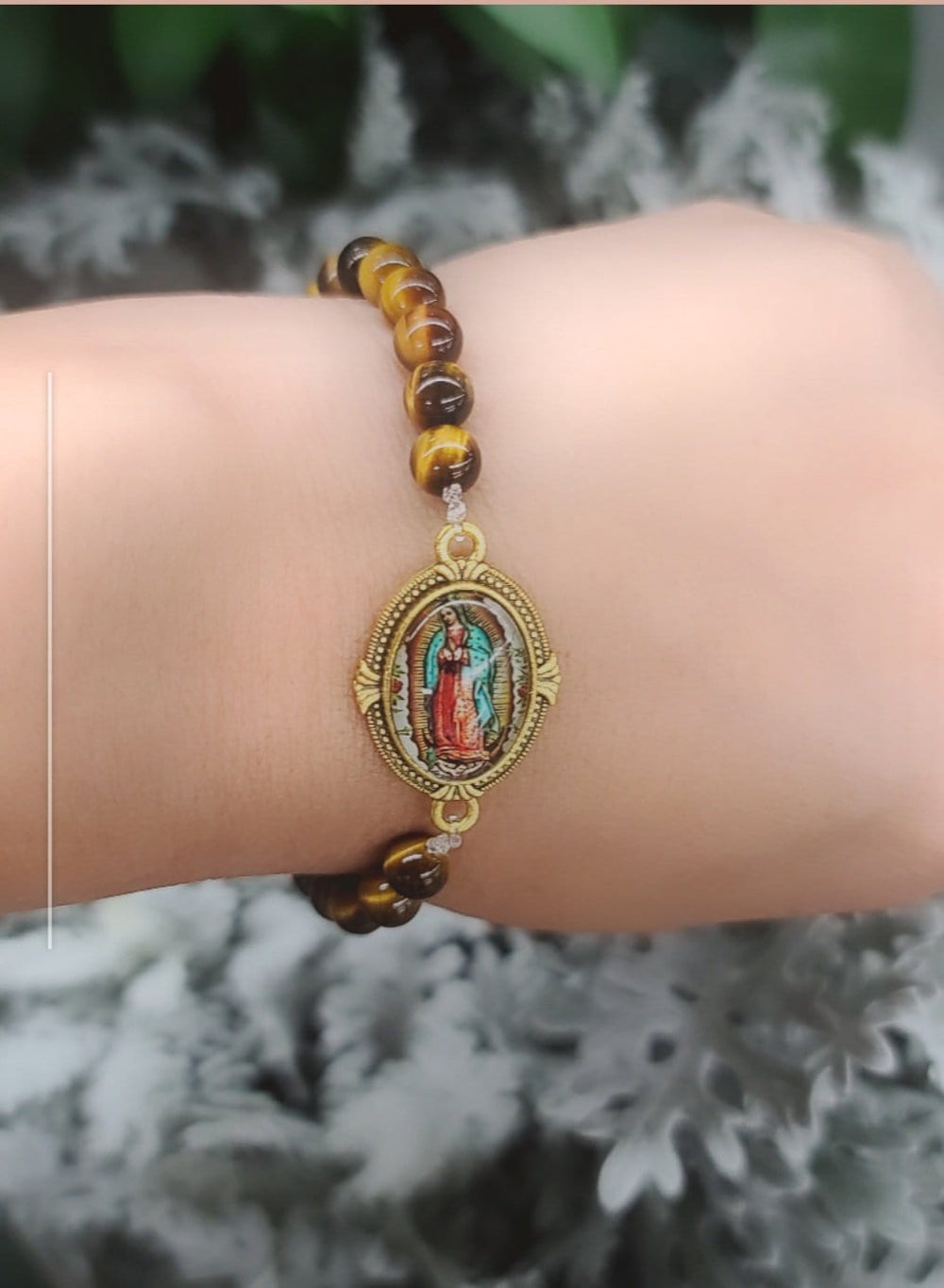 Virgen Tigers Eye Bracelet