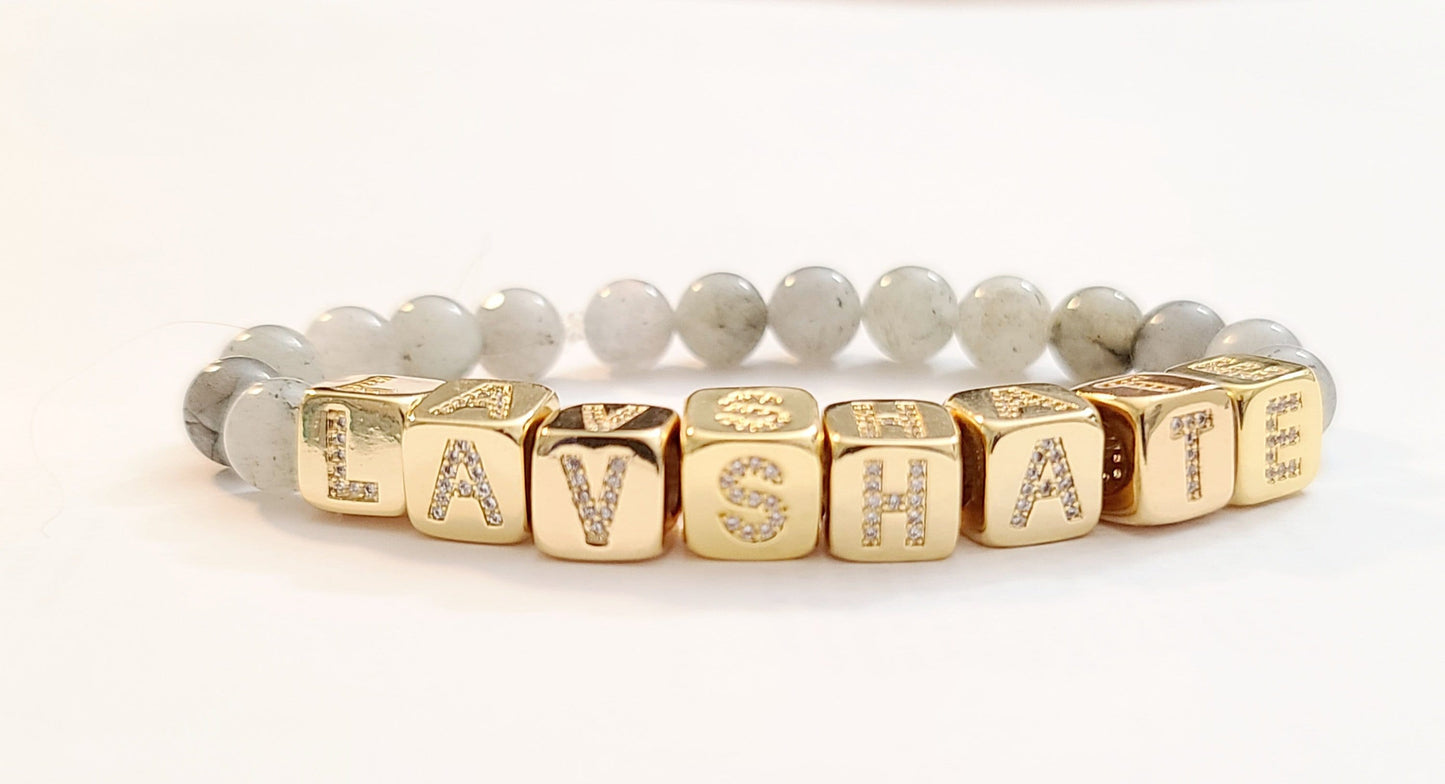 LA VS HATE Labradorite Bracelet