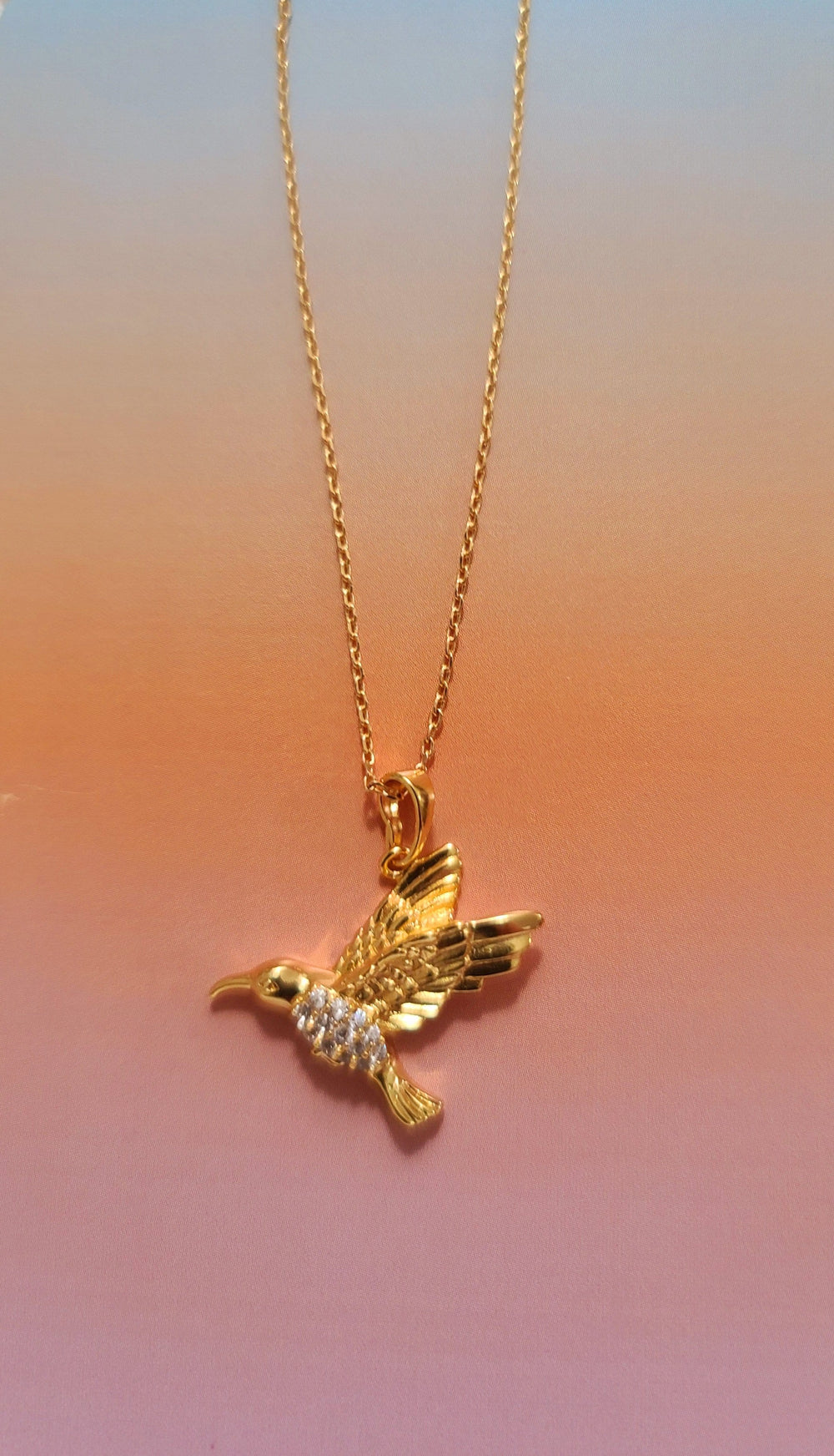 Hummingbird Warrior of Love Necklace