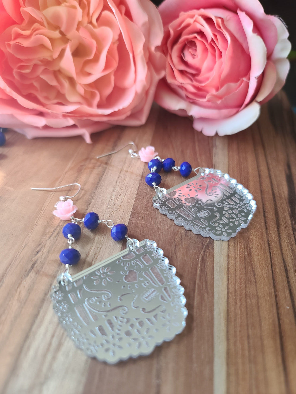 Papel Picado Crystal Earrings