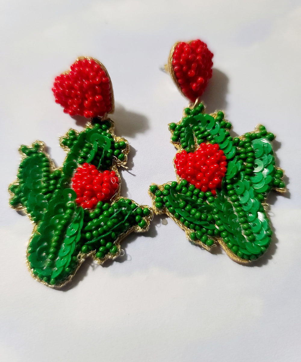 Nopal Corazon Earrings