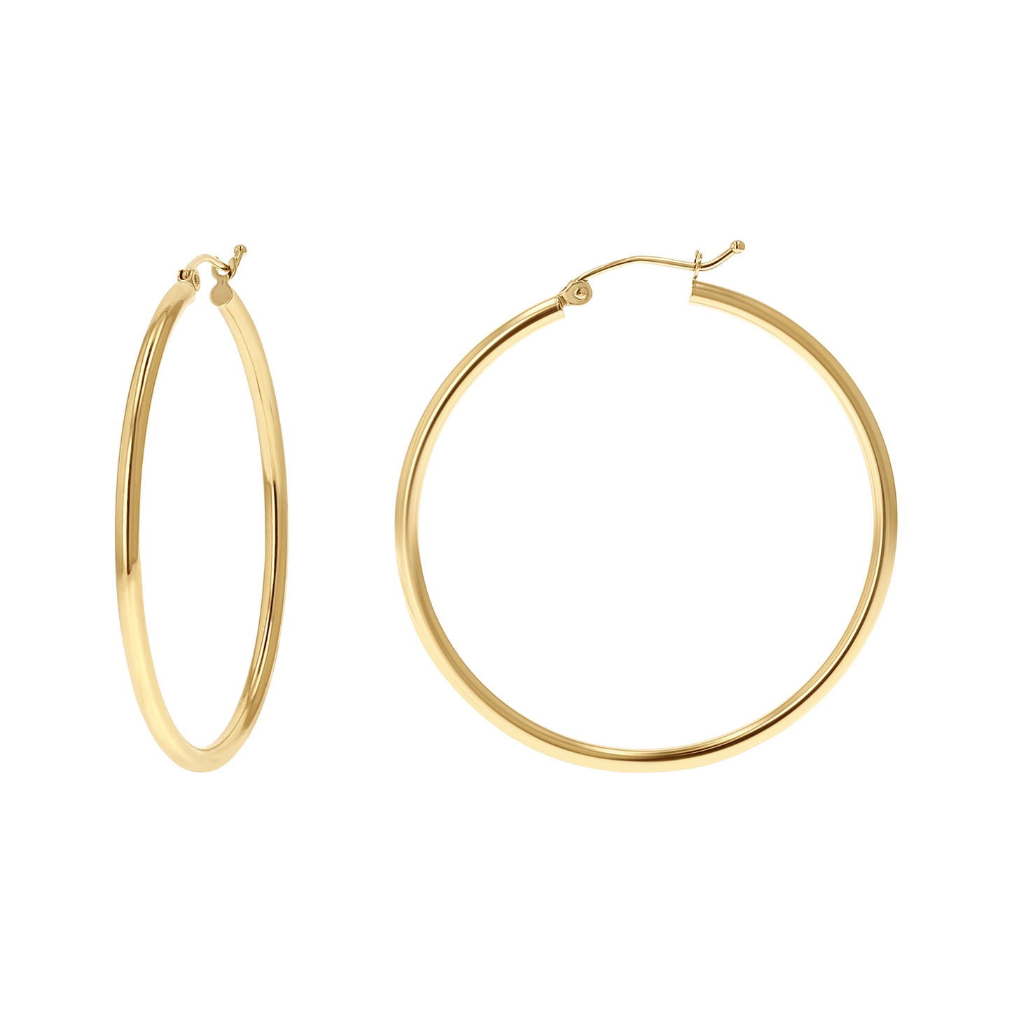 Carmen 14kt Gold Hoop Earrings