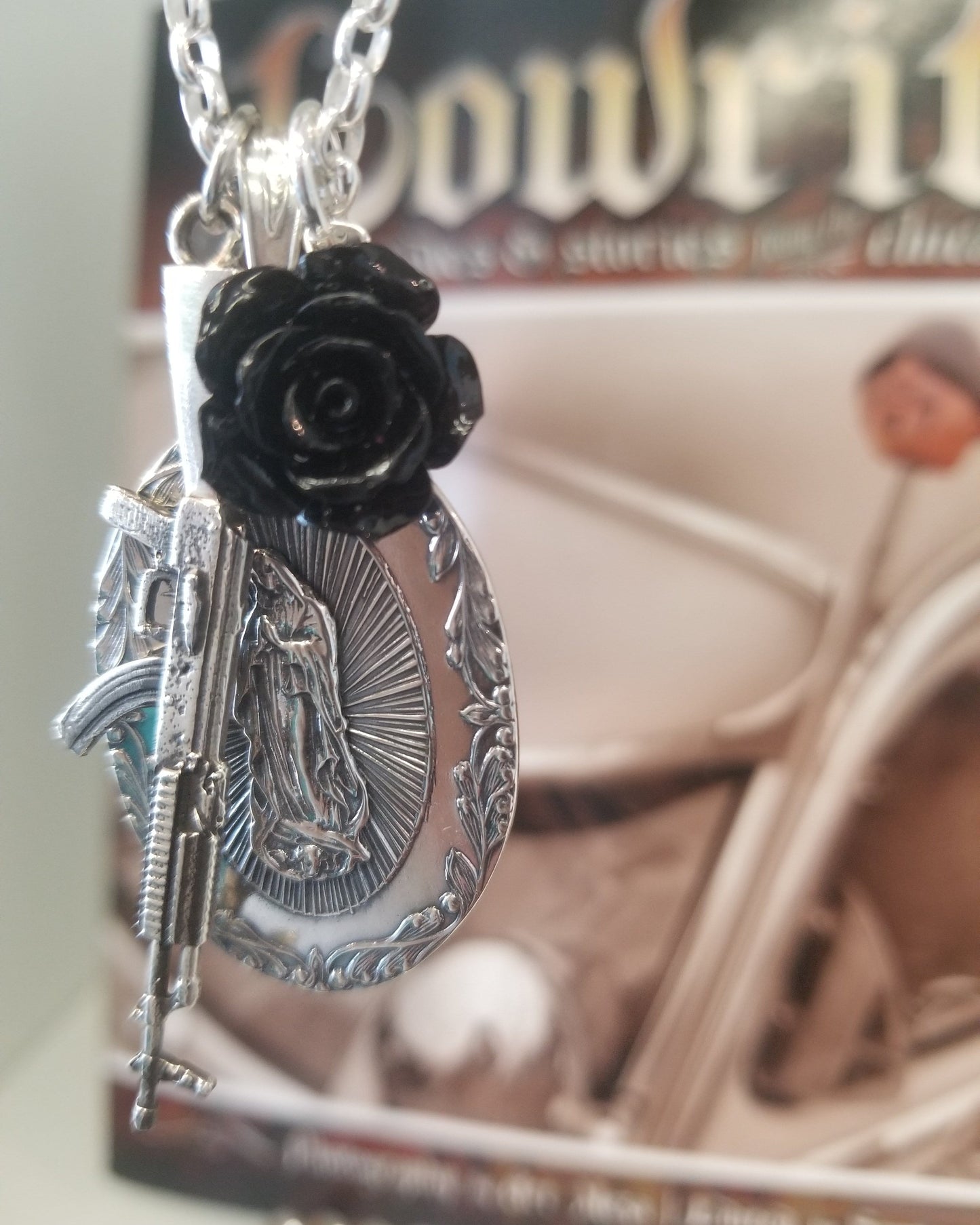 Virgen de Guadalupe Revolution Necklace