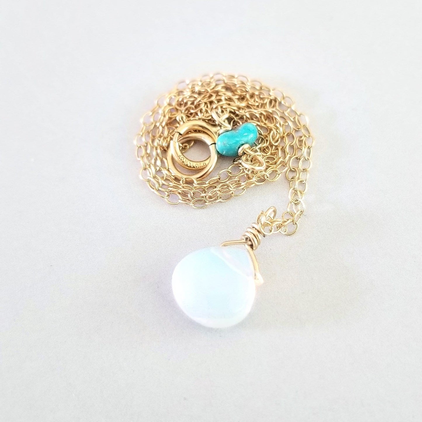 Moonstone 14kt Gold Fill Necklace