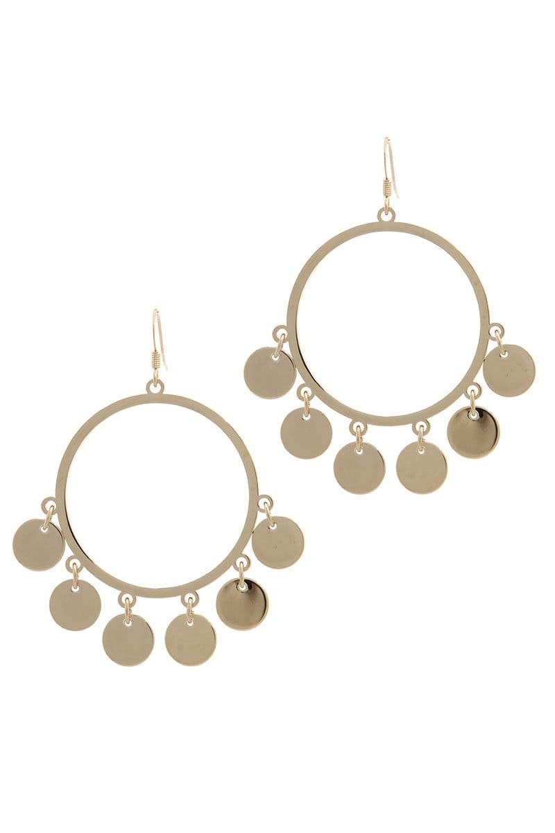 Maya Dangle Hoops