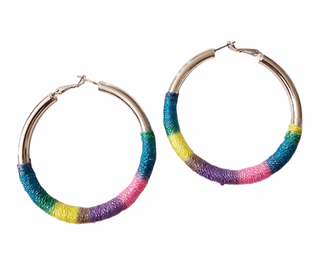 Sunset Mercado Hoop Earrings