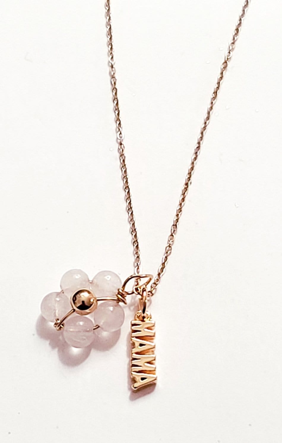 Mama Rose Quartz Necklace