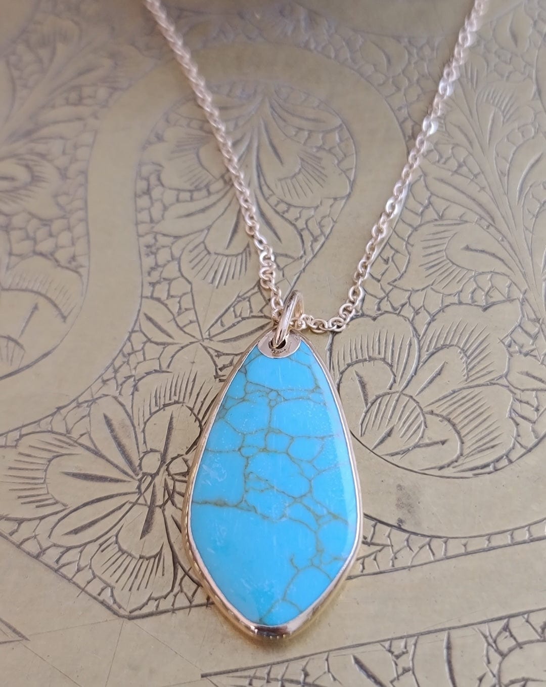 Turquoise Pendant Necklace