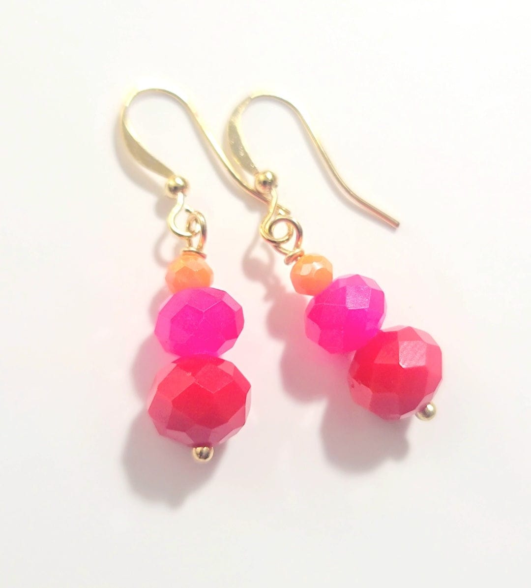 Ombre Pink Earrings